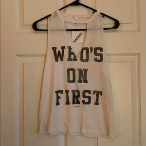 Who’s On First tank